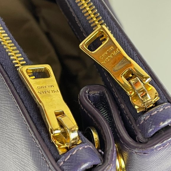 Prada Saffiano Lux Galleria Double Zip Tote - Authenticity Certified - Picture 12 of 15